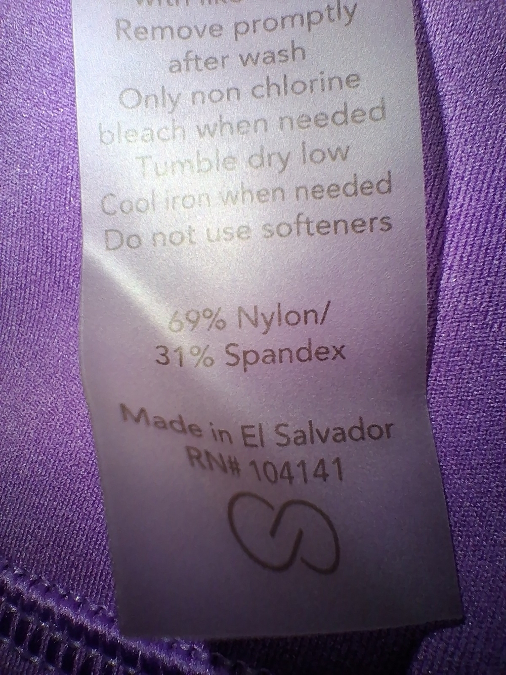 Calia Purple Women's Athletic Leggings - Picture 11 of 16